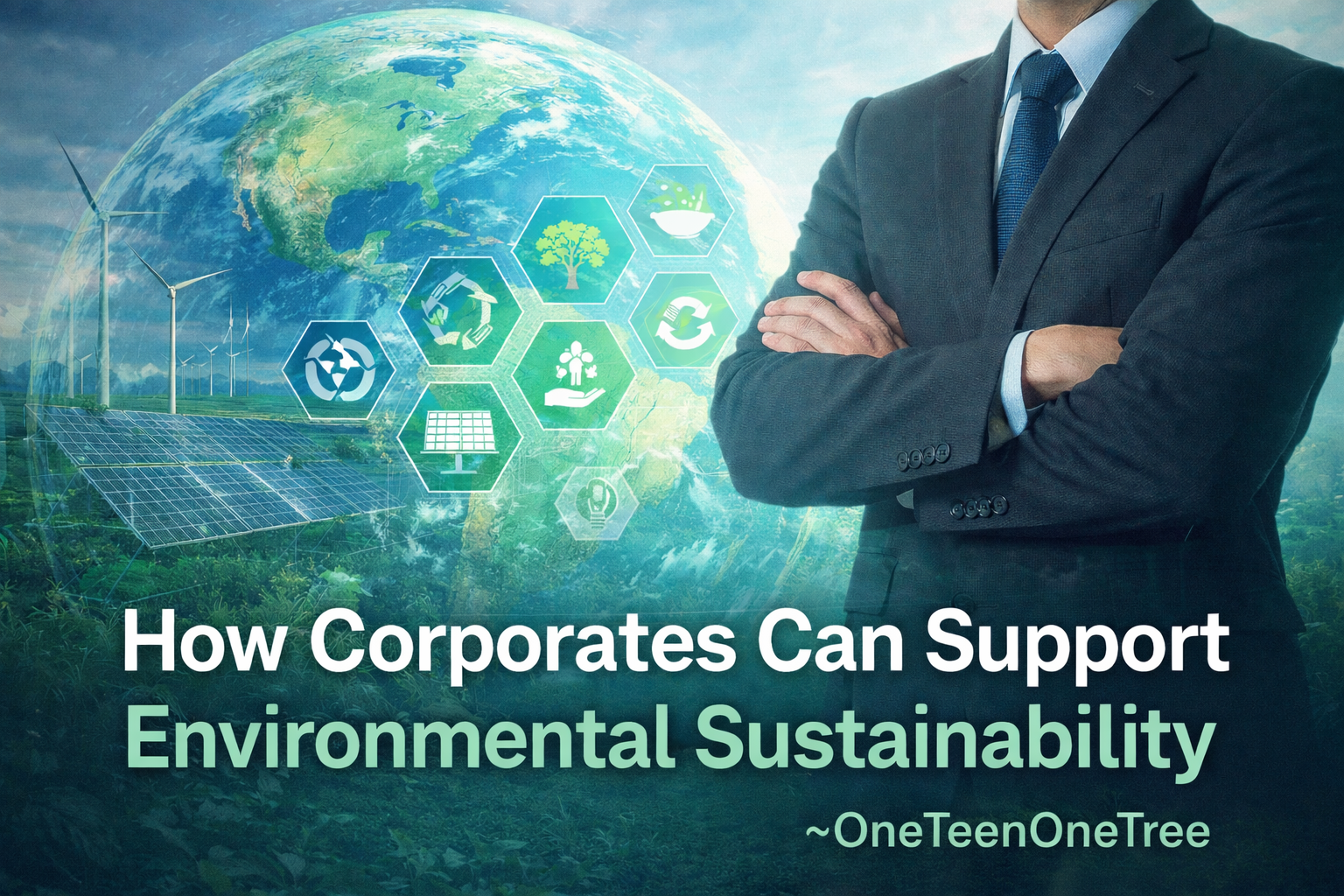 Cover for How Corporates Can Support Environmental Sustainability
