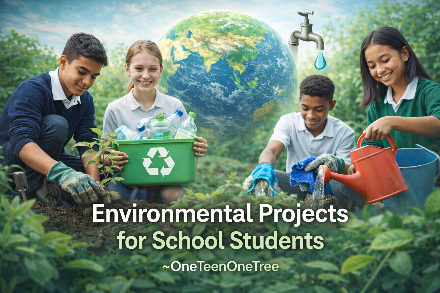 Cover for Environmental Projects for School Students – Ideas, Examples & Step-by-Step Guide